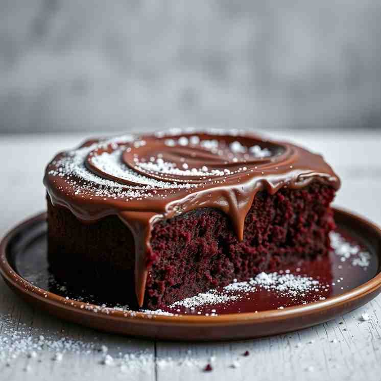 Moist Chocolate Beetroot Cake - Easy & Healthy Recipe